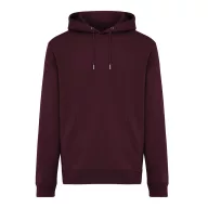   Hanorac cu gluga, iqoniq, 2610E15837, Unisex, Bumbac, Rosu Merlot, S