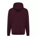 Hanorac cu gluga, iqoniq, 2610E15839, Unisex, Bumbac, Rosu Merlot, XS