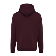   Hanorac cu gluga, iqoniq, 2610E15840, Unisex, Bumbac, Rosu Merlot, XXL
