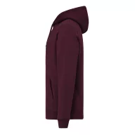   Hanorac cu gluga, iqoniq, 2610E15842, Unisex, Bumbac, Rosu Merlot, 3XL