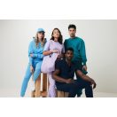 Pantaloni, 42FEB233793, Iqoniq Cooper, Bumbac, Unisex, Negru, M