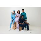 Pantaloni, 42FEB233817, Iqoniq Cooper, Bumbac, Unisex, Albastru Navy, M