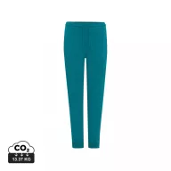   Pantaloni, 42FEB233825, Iqoniq Cooper, Bumbac, Unisex, Albastru Verdigris, M