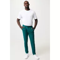   Pantaloni, 42FEB233828, Iqoniq Cooper, Bumbac, Unisex, Albastru Verdigris, XS