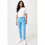   Pantaloni, 42FEB233803, Iqoniq Cooper, Bumbac, Unisex, Albastru Deschis, XL