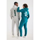 Pantaloni lungi, unisex, 2509E17065, iqoniq, 73x31.5x1 cm, Bumbac, Gri, XXS