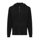 Hanorac cu gluga, Unisex, iqoniq, 2401E13805, Bumbac, Negru, S