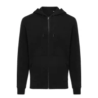   Hanorac cu gluga, Unisex, iqoniq, 2401E13809, Bumbac, Negru, 3XL