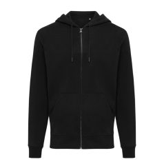   Hanorac cu gluga, Unisex, iqoniq, 2401E13809, Bumbac, Negru, 3XL
