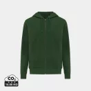 Hanorac cu gluga, casual, Unisex, iqoniq, 2410E18299, Bumbac, Verde forest, M
