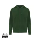 Hanorac cu gluga, casual, Unisex, iqoniq, 2410E18299, Bumbac, Verde forest, M