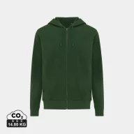  Hanorac cu gluga, casual, Unisex, iqoniq, 2410E18305, Bumbac, Verde forest, 3XL