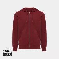   Hanorac cu gluga, Unisex, 2502E10089, iqoniq, Bumbac, Burgundy, XS