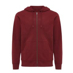   Hanorac cu gluga, Unisex, 2502E10090, iqoniq, Bumbac, Burgundy, XXL