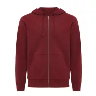   Hanorac cu gluga, Unisex, 2502E10092, iqoniq, Bumbac, Burgundy, 3XL