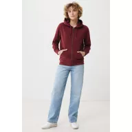   Hanorac cu gluga, Unisex, 2502E10092, iqoniq, Bumbac, Burgundy, 3XL