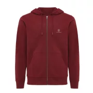   Hanorac cu gluga, Unisex, 2502E10092, iqoniq, Bumbac, Burgundy, 3XL
