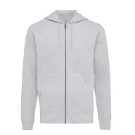   Hanorac cu gluga, Unisex, iqoniq, 2401E13819, Bumbac, Gri heather, 4XL
