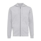 Hanorac cu gluga, Unisex, iqoniq, 2401E13824, Bumbac, Gri heather, XL