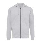 Hanorac cu gluga, Unisex, iqoniq, 2401E13824, Bumbac, Gri heather, XL