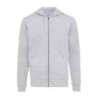   Hanorac cu gluga, casual, Unisex, iqoniq, 2410E18306, Bumbac, Gri, XXS