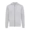 Hanorac cu gluga, casual, Unisex, iqoniq, 2410E18306, Bumbac, Gri, XXS