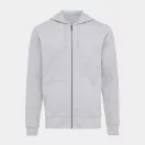 Hanorac cu gluga, casual, Unisex, iqoniq, 2410E18306, Bumbac, Gri, XXS