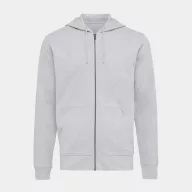   Hanorac cu gluga, casual, Unisex, iqoniq, 2410E18306, Bumbac, Gri, XXS
