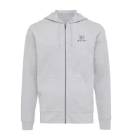   Hanorac cu gluga, casual, Unisex, iqoniq, 2410E18306, Bumbac, Gri, XXS