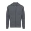 Hanorac cu gluga, Unisex, iqoniq, 2401E13834, Bumbac, Gri anthracite, 3XL