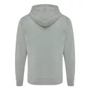 Hanorac cu gluga, Unisex, iqoniq, 2401E13839, Bumbac, Verde heather, XS