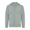 Hanorac cu gluga, Unisex, iqoniq, 2401E13840, Bumbac, Verde heather, XXL