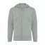 Hanorac cu gluga, Unisex, iqoniq, 2401E13840, Bumbac, Verde heather, XXL