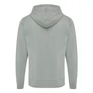   Hanorac cu gluga, Unisex, iqoniq, 2401E13840, Bumbac, Verde heather, XXL