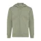 Hanorac cu gluga, Unisex, 2502E10094, iqoniq, Bumbac, Gri heather, XXS