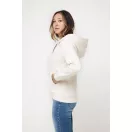 Hanorac cu gluga, Unisex, iqoniq, 2401E13842, Bumbac, Crem naturraw, 4XL