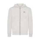 Hanorac cu gluga, Unisex, 2502E10095, iqoniq, Bumbac, Crem natur, XXS