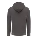 Hanorac cu gluga, casual, Unisex, iqoniq, 2410E18288, Bumbac, Gri anthracite, 3XL
