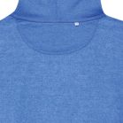 Hanorac cu gluga, Unisex, iqoniq, 2401E13854, Bumbac, Albastru heather, XL