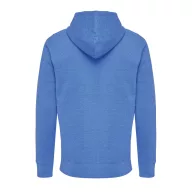   Hanorac cu gluga, unisex, 2509E17057, iqoniq, 61x47x1 cm, Bumbac, Albastru heather, XXS