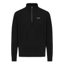 Bluza unisex, 2509E17078, iqoniq, 74x59x1 cm, Bumbac, Negru, L
