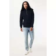   Bluza unisex, 2509E17078, iqoniq, 74x59x1 cm, Bumbac, Negru, L