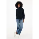 Bluza unisex, 2509E17079, iqoniq, 72x56x1 cm, Bumbac, Negru, M