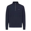 Bluza unisex, 2509E17113, iqoniq, 83x80x1 cm, Bumbac, Albastru navy, 5XL
