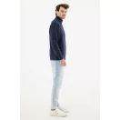 Bluza unisex, 2509E17114, iqoniq, 74x59x1 cm, Bumbac, Albastru navy, L