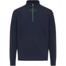 Bluza unisex, 2509E17114, iqoniq, 74x59x1 cm, Bumbac, Albastru navy, L