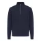 Bluza unisex, 2509E17117, iqoniq, 76x62x1 cm, Bumbac, Albastru navy, XL