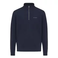   Bluza unisex, 2509E17120, iqoniq, 61x48x1 cm, Bumbac, Albastru navy, XXS