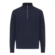   Bluza unisex, 2509E17121, iqoniq, 80x70x1 cm, Bumbac, Albastru navy, 3XL