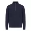 Bluza unisex, 2509E17121, iqoniq, 80x70x1 cm, Bumbac, Albastru navy, 3XL